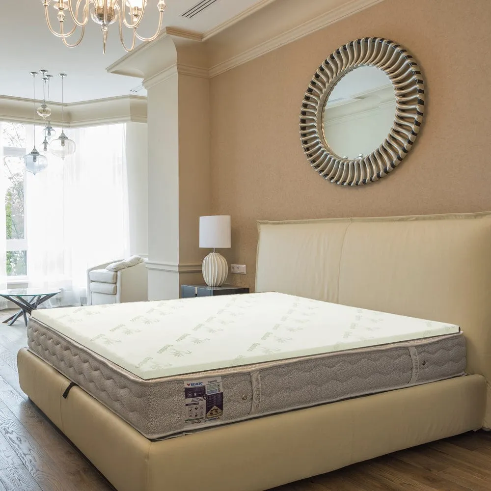 4cm Memory Foam Mattress Topper | Bamboo Cover | King Size