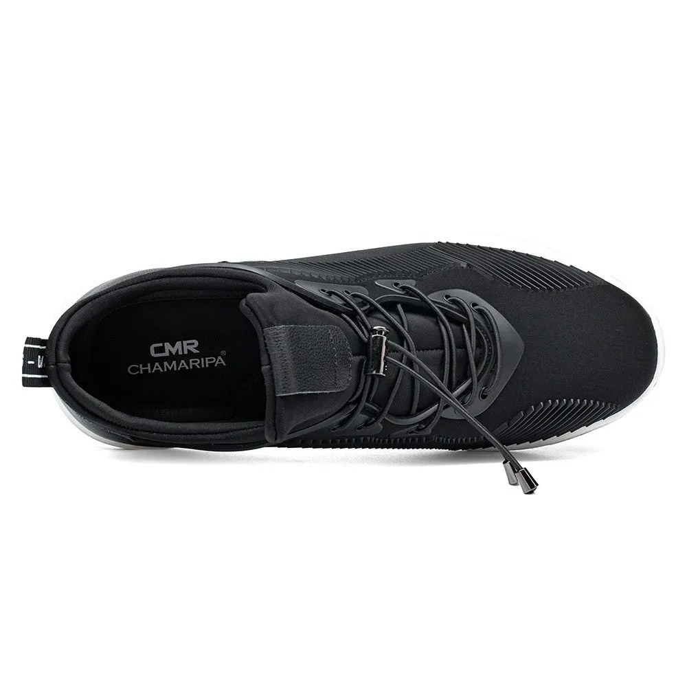 7 CM/2.76 Inches Elevator Sneakers - Boost Your Height with Stylish Sports Shoes for Men
