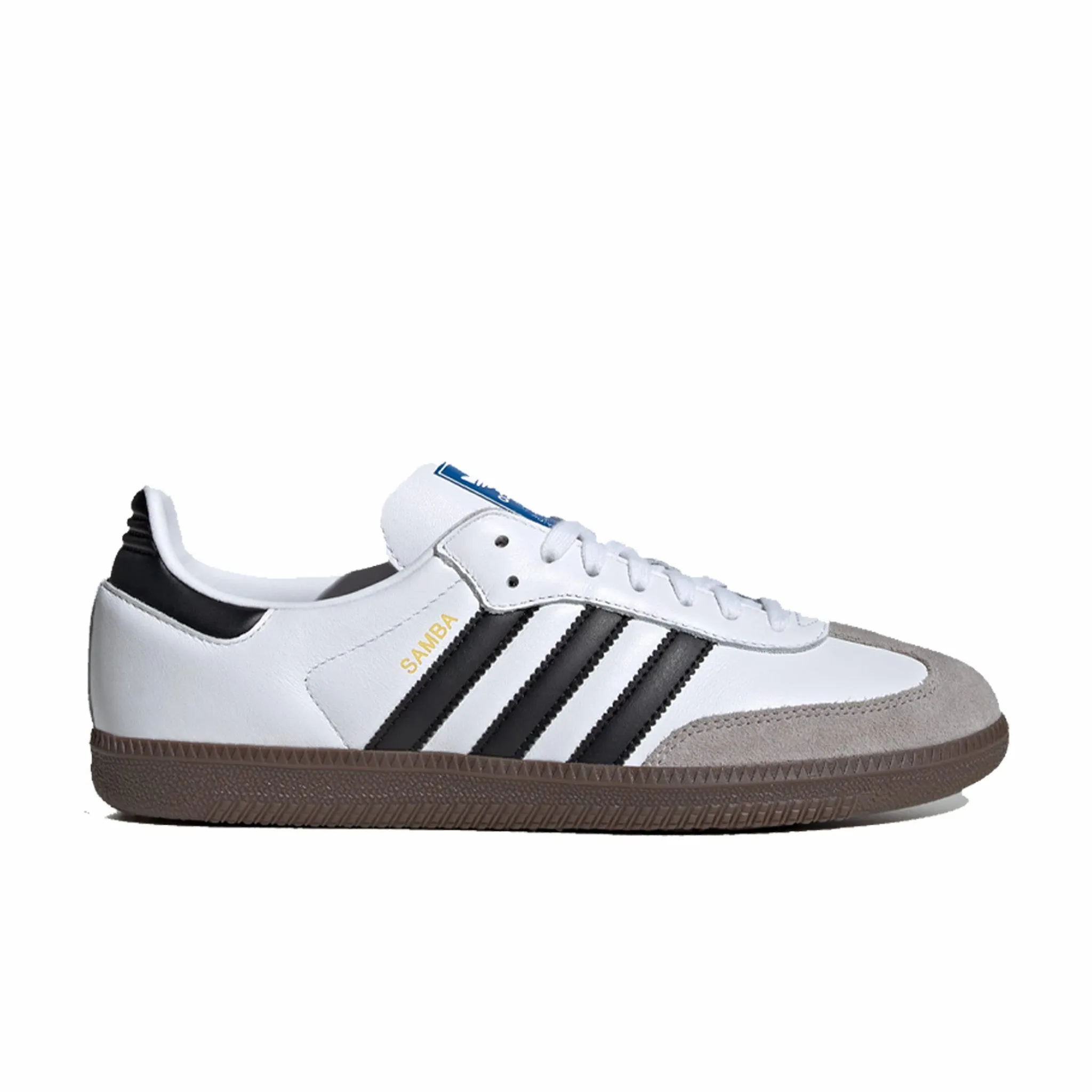 Adidas Men's Samba OG (Cloud White/Core Black/Gum) B75806