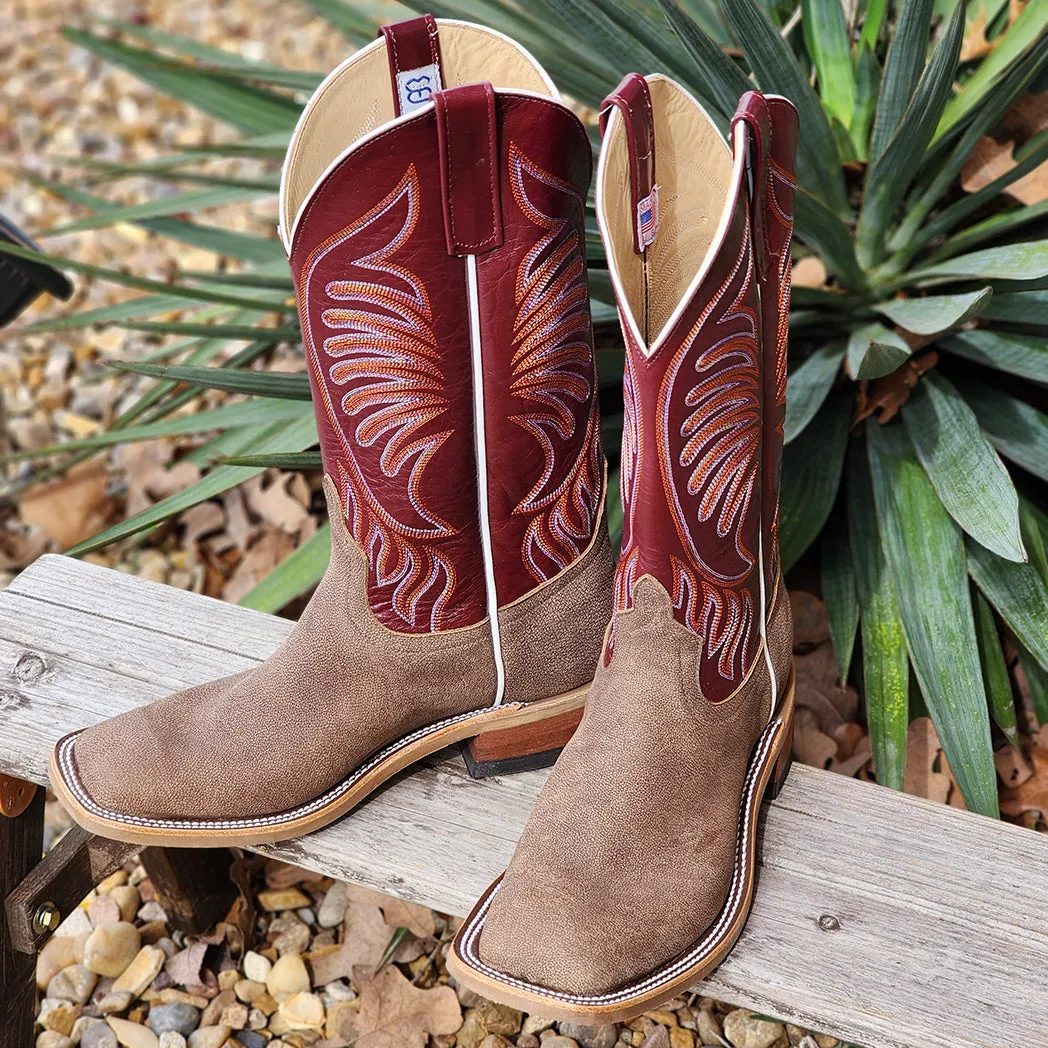 Anderson Bean Men's Eastwood Camel Sangria Boots