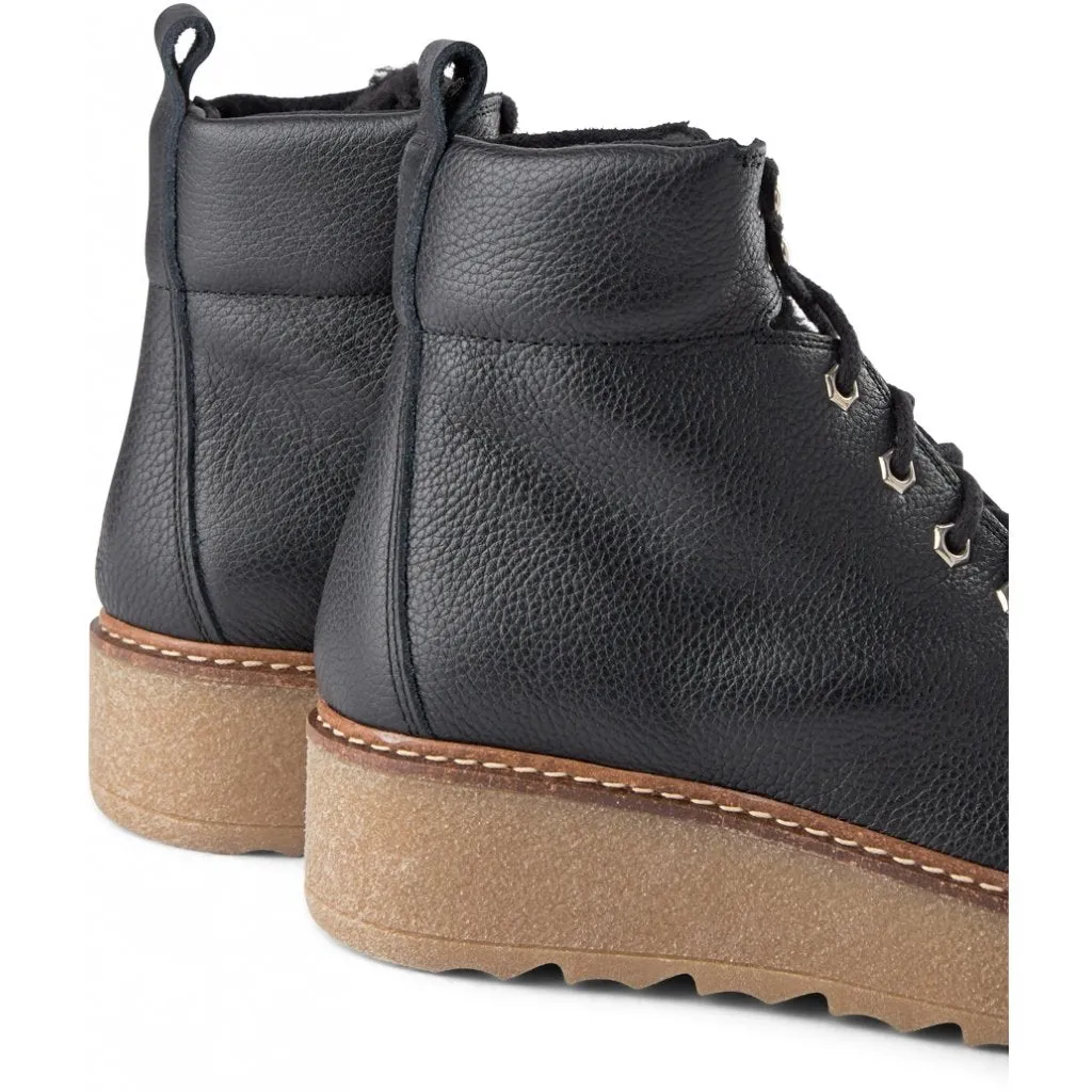 Bex Leather Boot (Black)