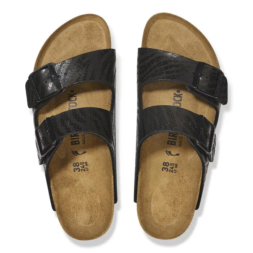Birkenstock Arizona Synthetics Black Zebra Women's