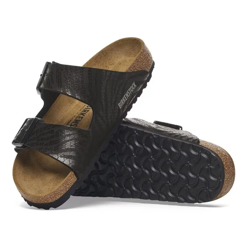Birkenstock Arizona Synthetics Black Zebra Women's
