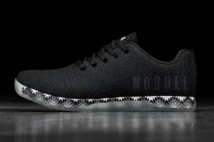 BLACK PATCHWORK TRAINER (WOMEN'S)