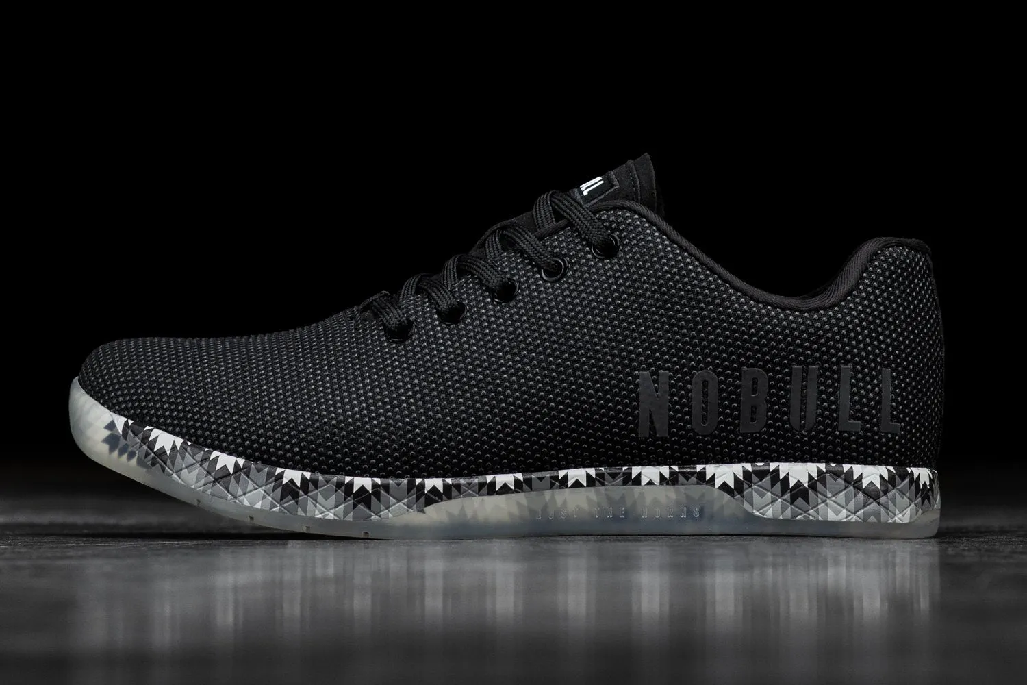BLACK PATCHWORK TRAINER (WOMEN'S)