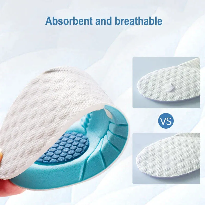 Breathable Memory Foam Insoles for Kids Shoes