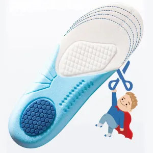 Breathable Memory Foam Insoles for Kids Shoes