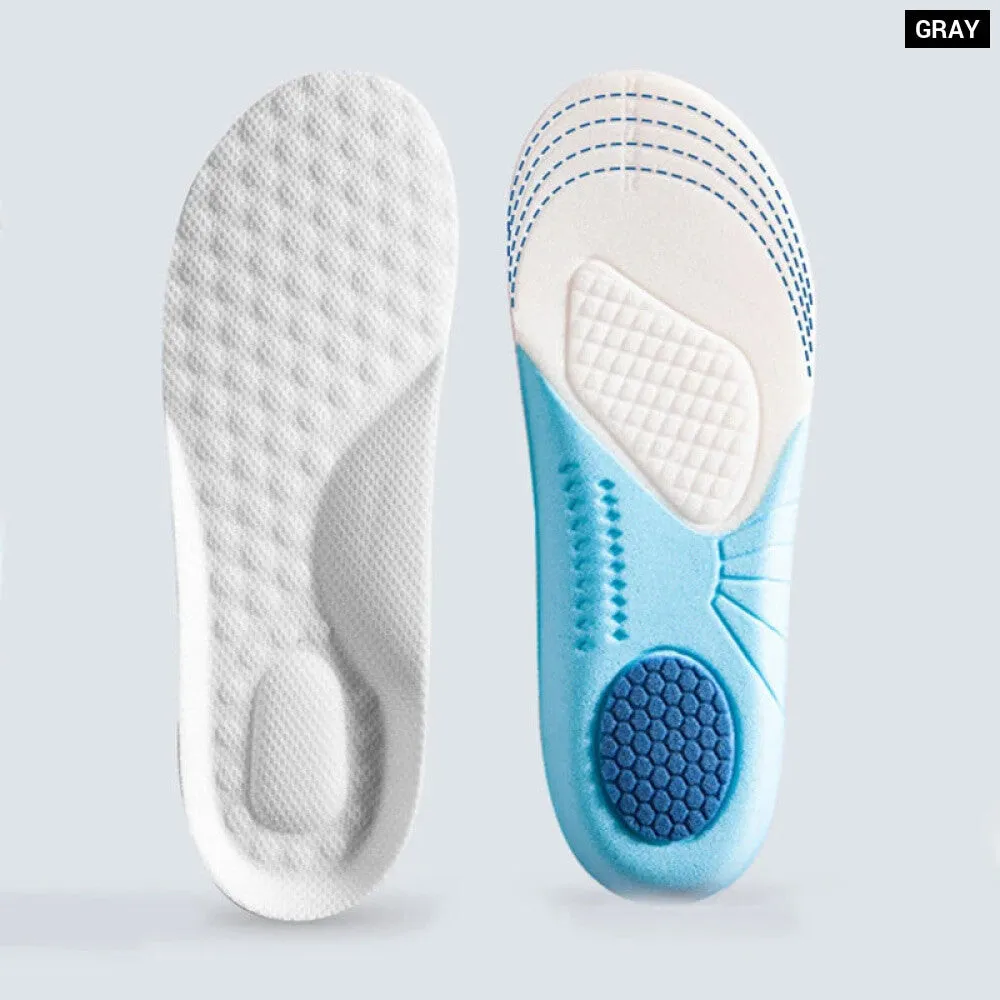 Breathable Memory Foam Insoles for Kids Shoes