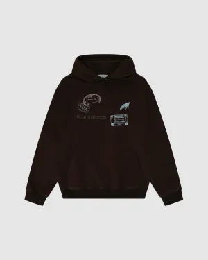 BROWN RESILIENT HOODIE