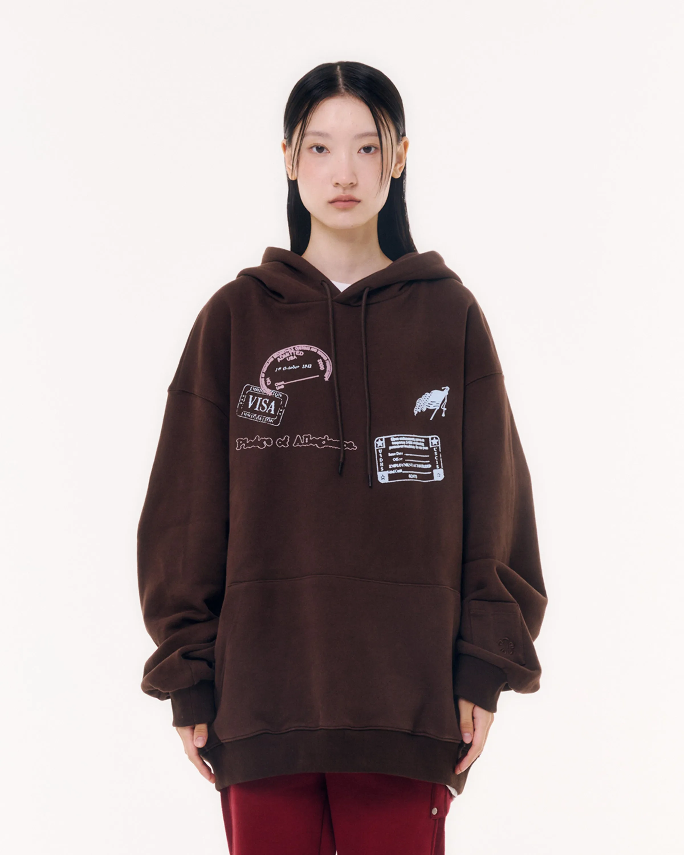 BROWN RESILIENT HOODIE