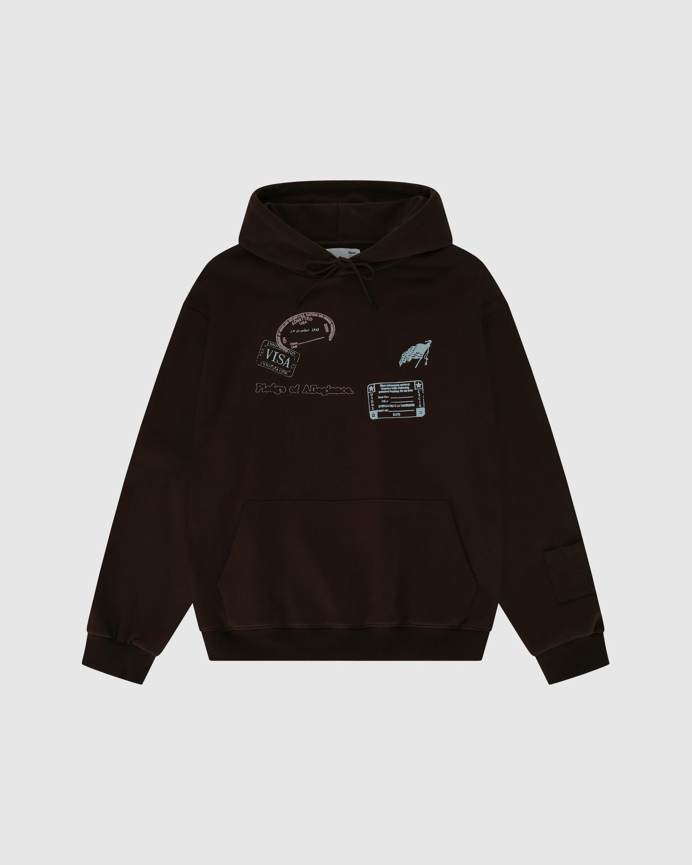 BROWN RESILIENT HOODIE