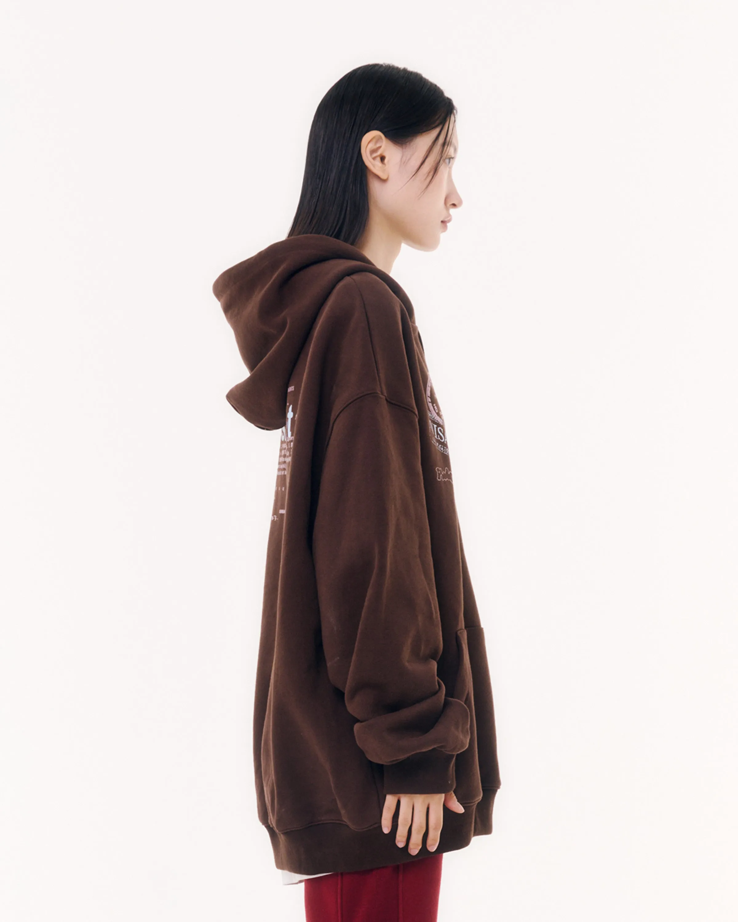 BROWN RESILIENT HOODIE