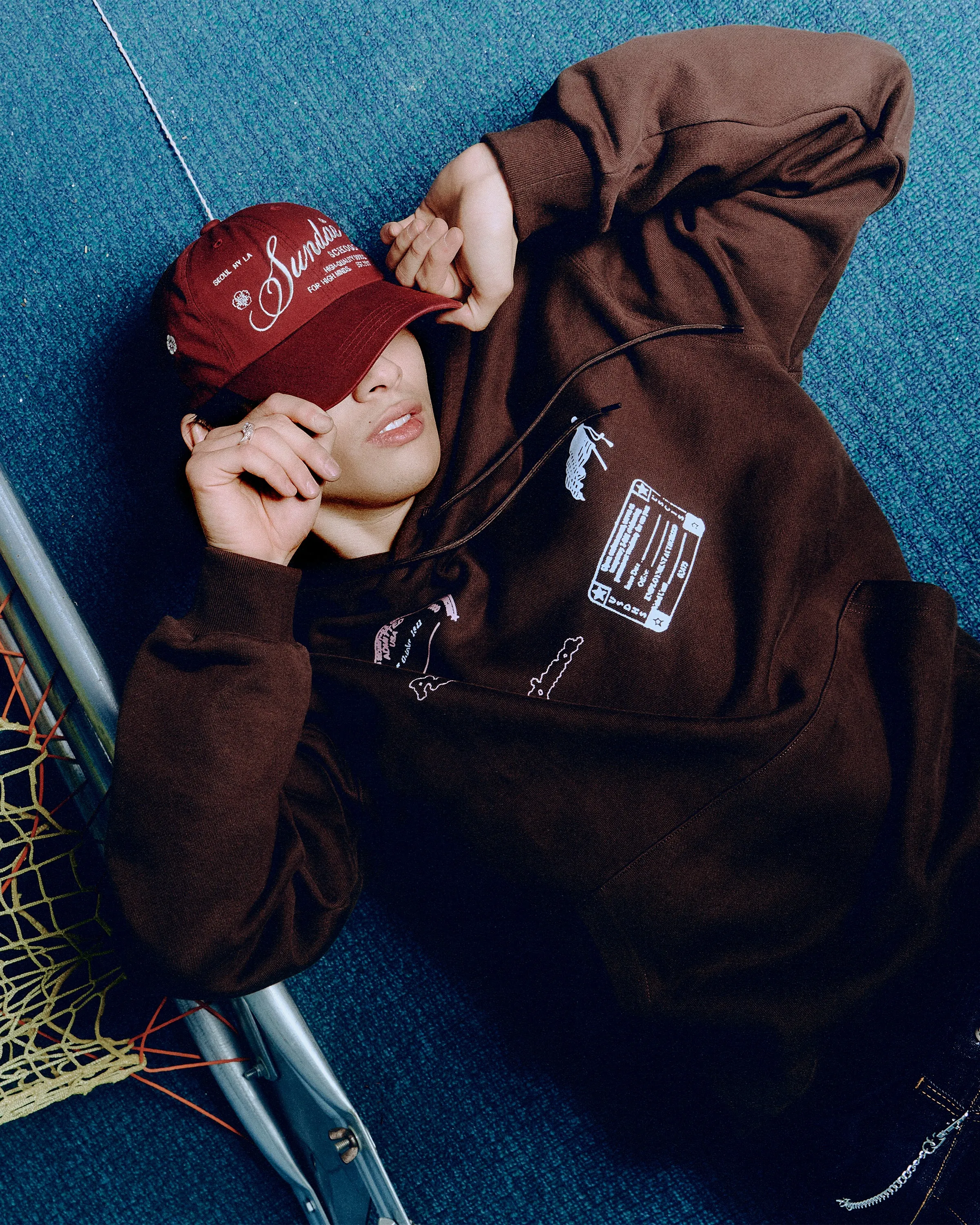 BROWN RESILIENT HOODIE