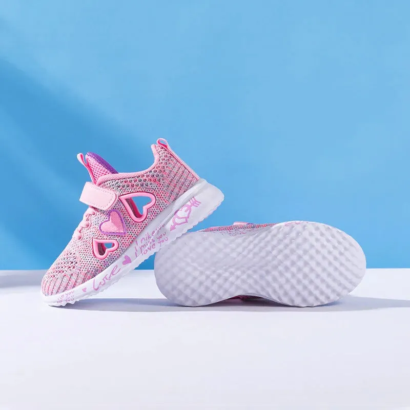Cartoon Print Sneakers For Kids