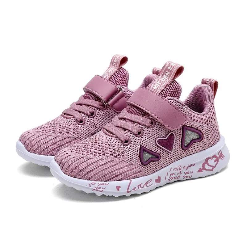 Cartoon Print Sneakers For Kids