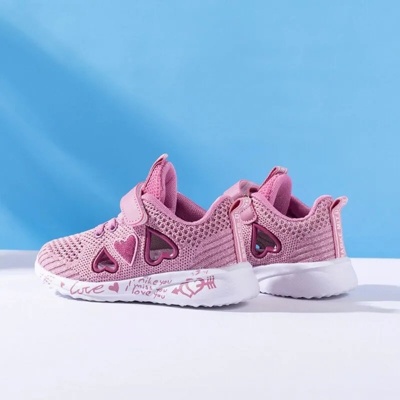 Cartoon Print Sneakers For Kids