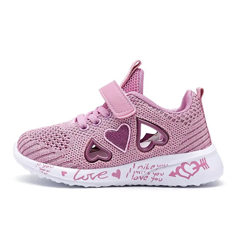 Cartoon Print Sneakers For Kids