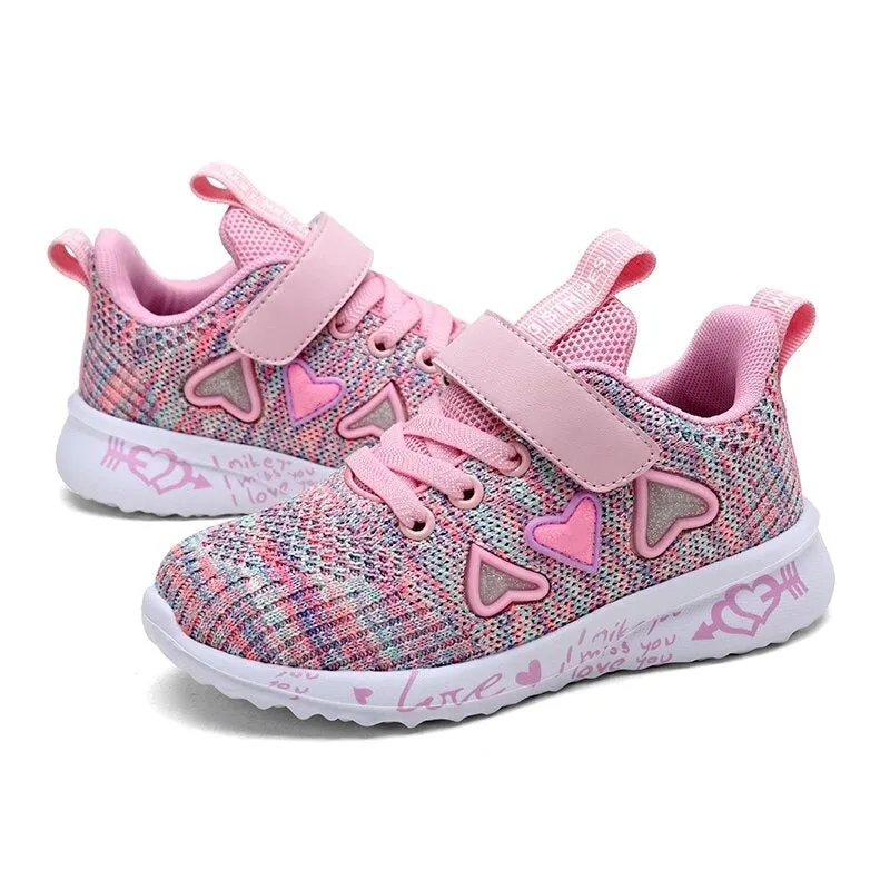 Cartoon Print Sneakers For Kids