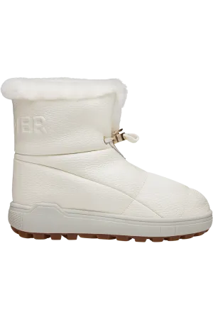 Chamonix Leather & Shearling Spike Boots