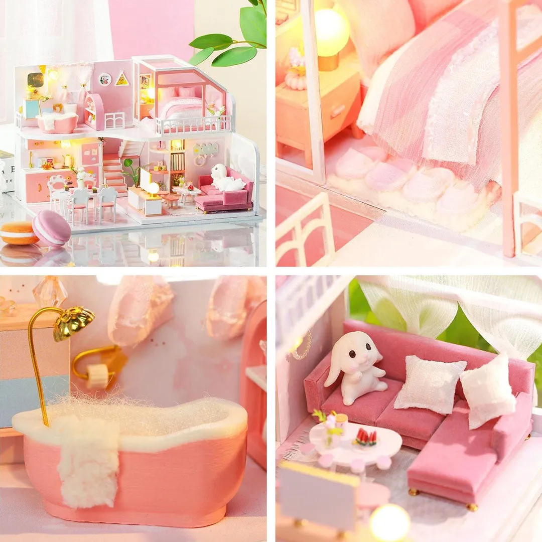 Cozy and Adorable Time DIY Dollhouse Miniature Kit