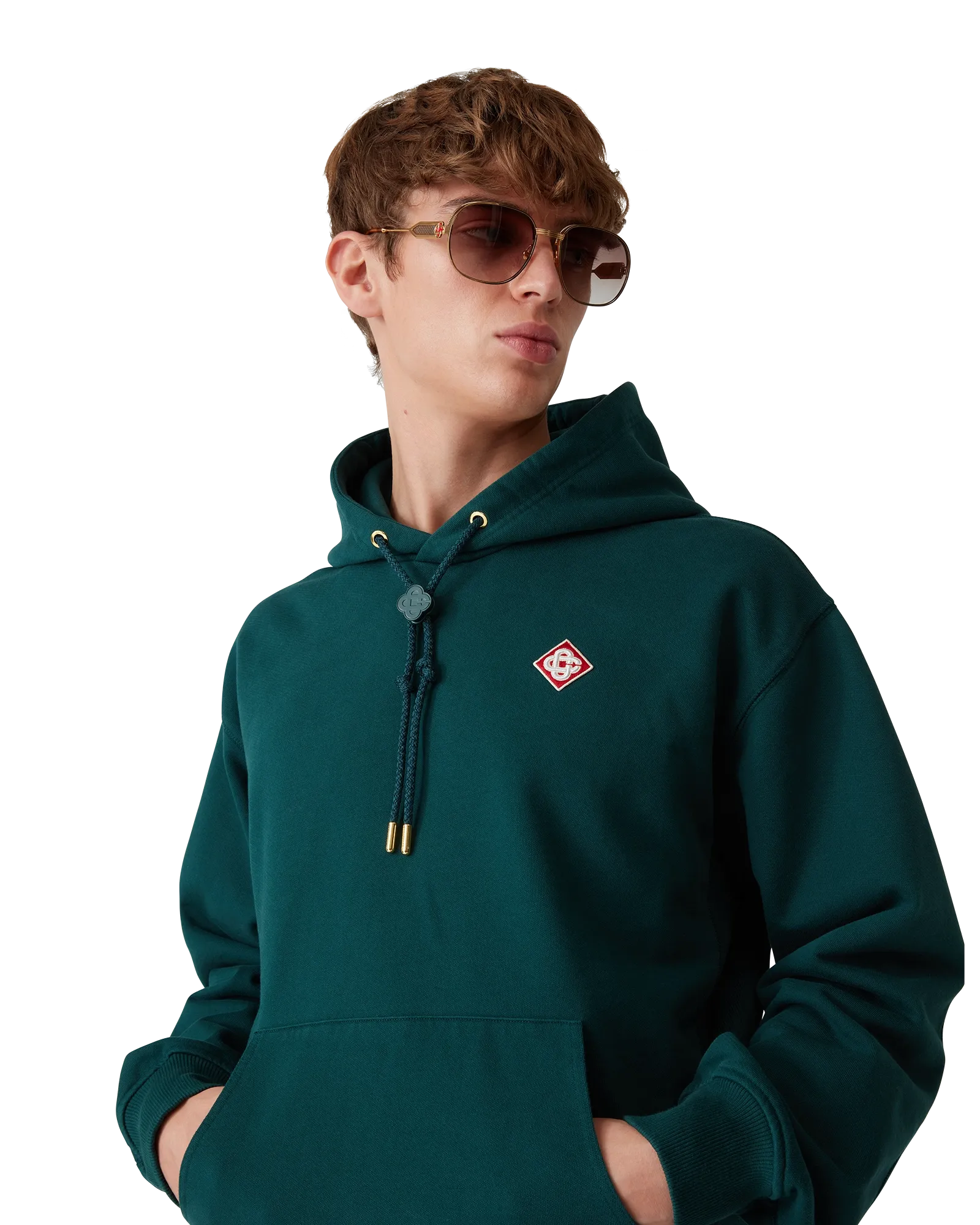 Diamond Logo Hooded Sweatshirt