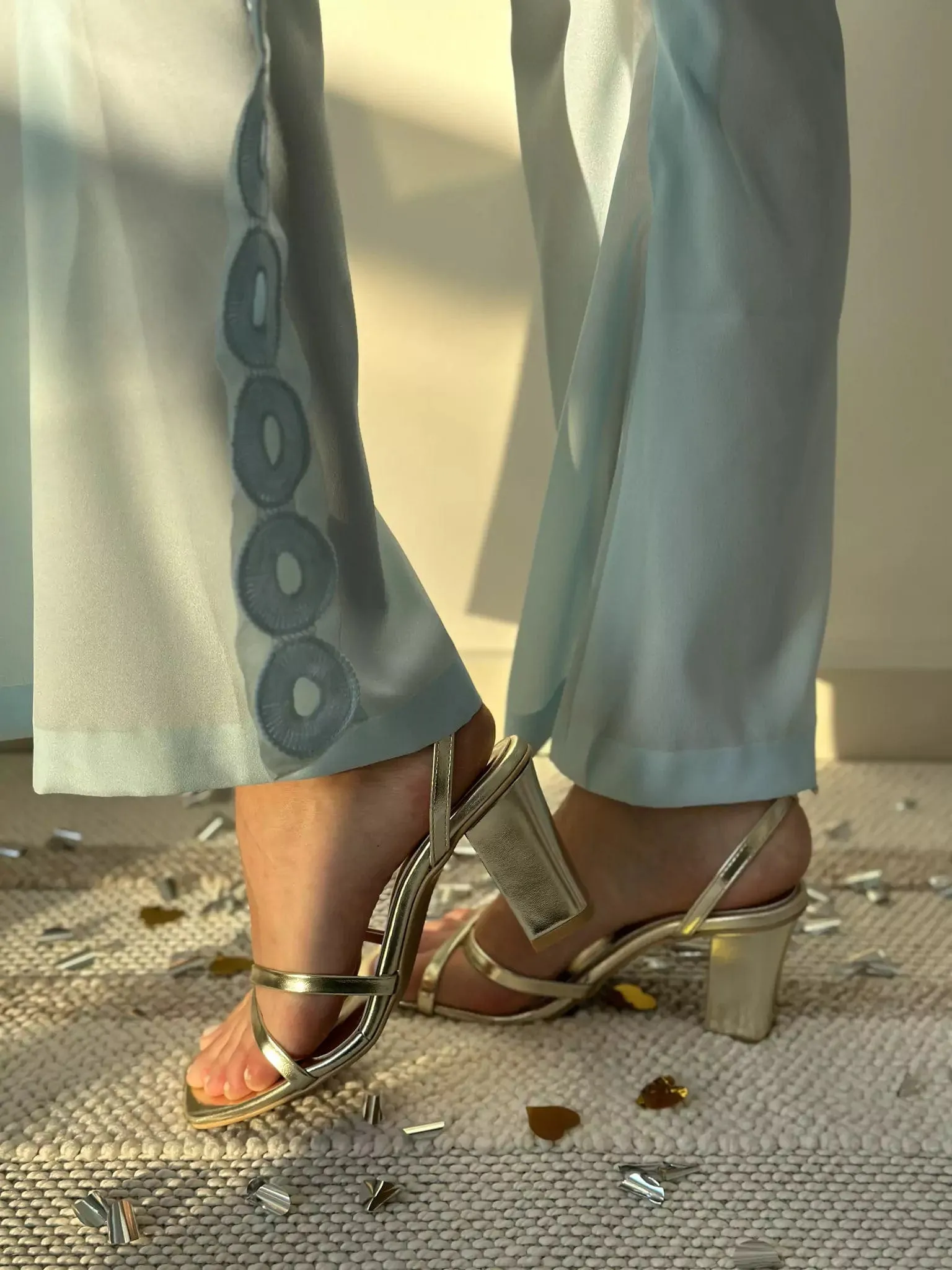Diana Gold Heels