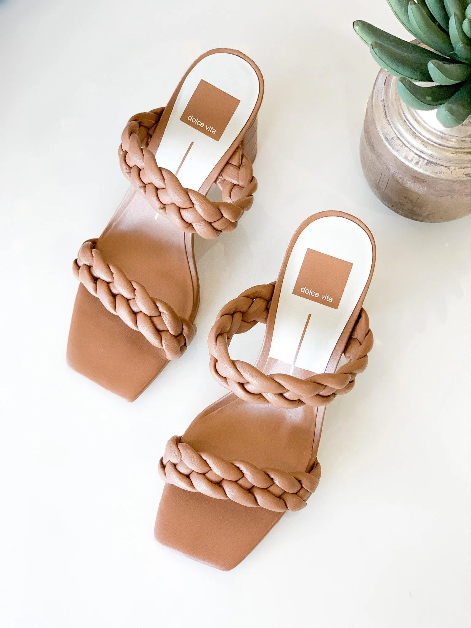 Dolce Vita Classic Paily Braided Block Heel