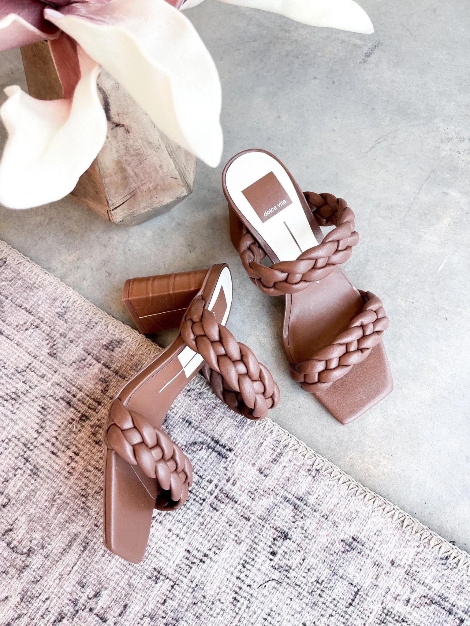 Dolce Vita Classic Paily Braided Block Heel