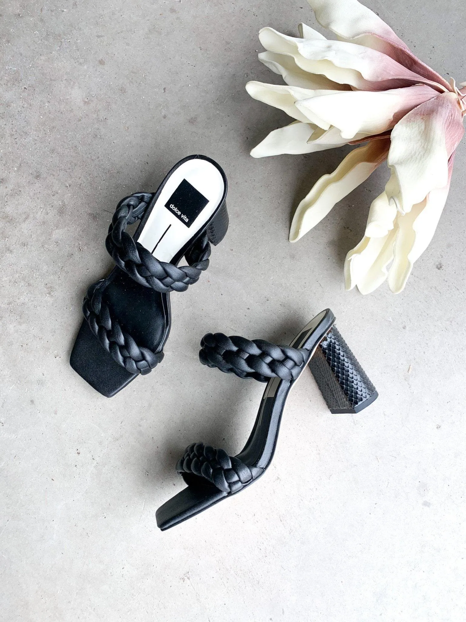 Dolce Vita Classic Paily Braided Block Heel