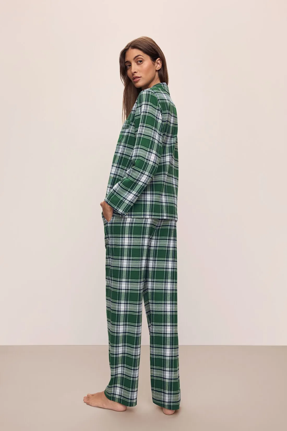 Flannel Long PJ Set