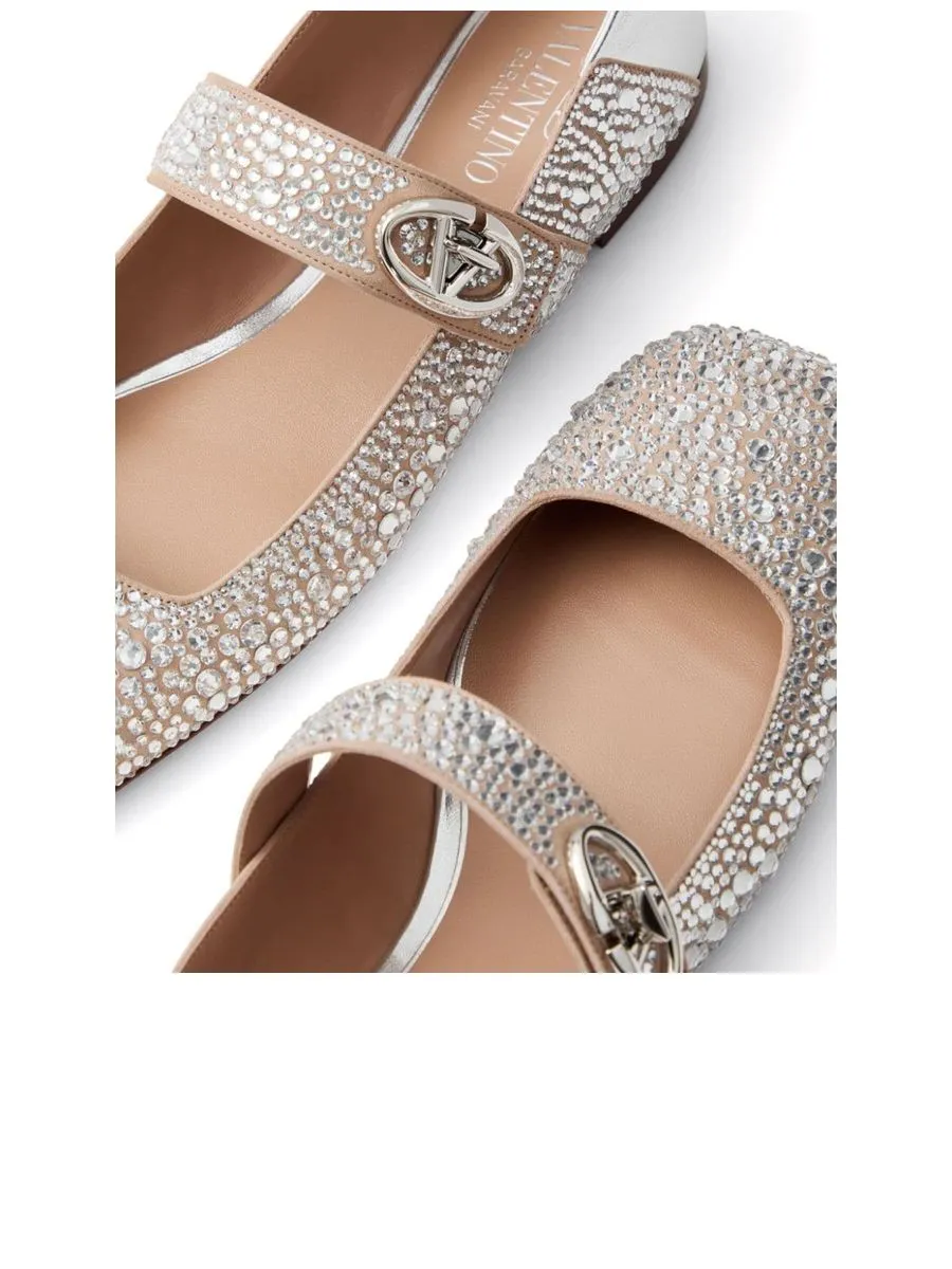 Flat Shoes With Vlogo Signature