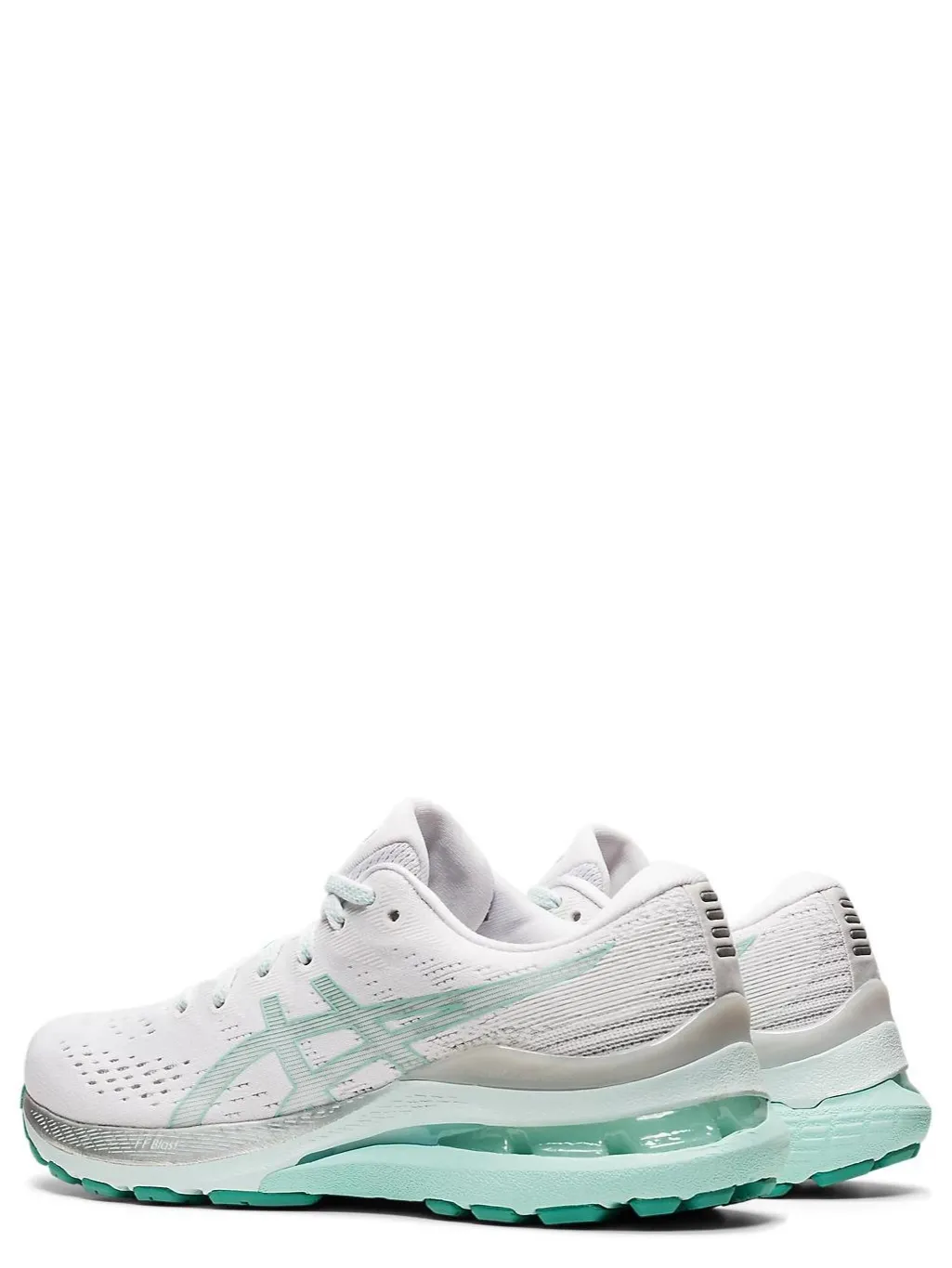 Gel Kayano 28 Womens White-Oasis Green