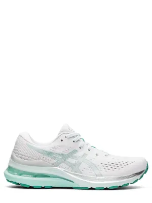 Gel Kayano 28 Womens White-Oasis Green