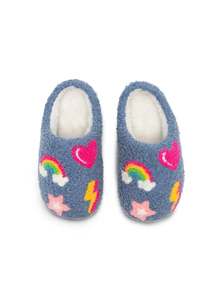 Girl’s Patch Slippers