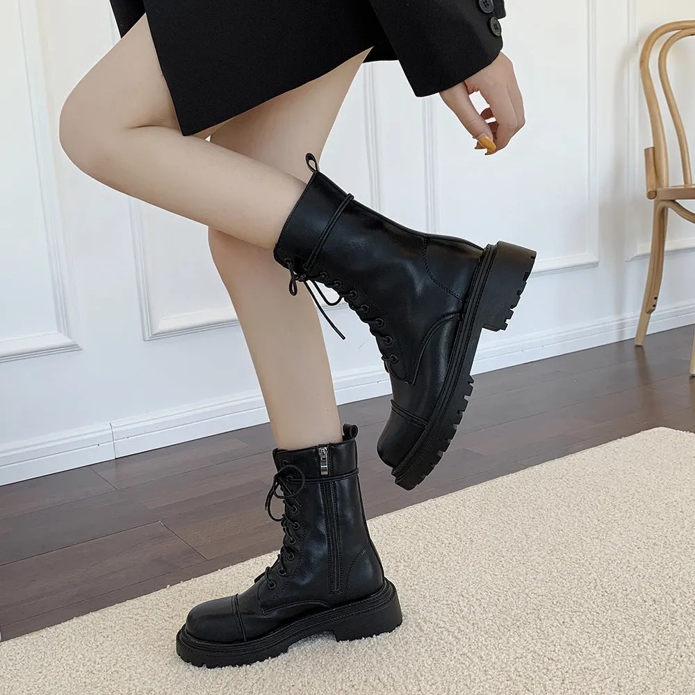 Glimmer Grove Wedge - Thick Sole Booties by The Nevermore