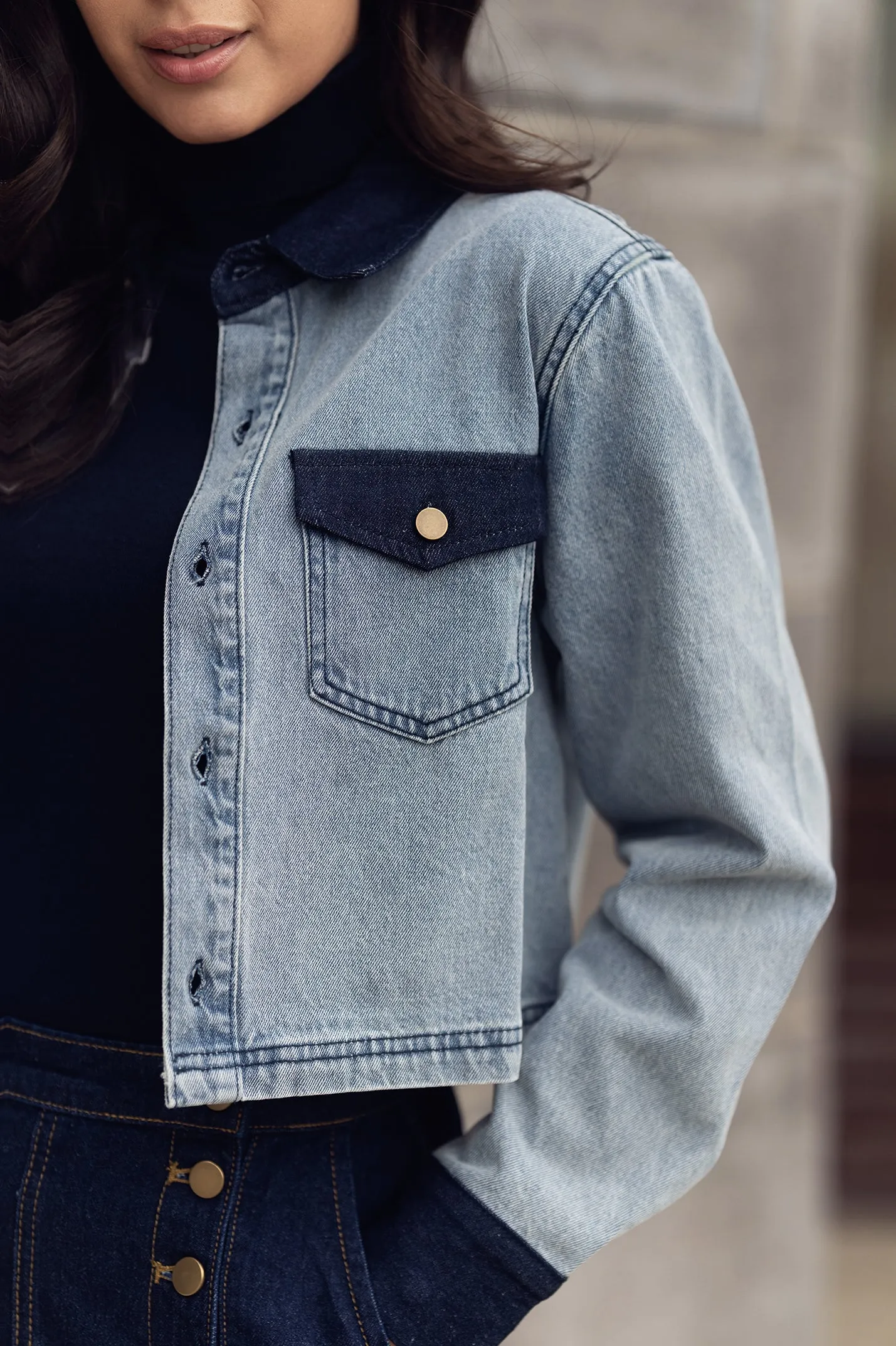 HD contrast shacket