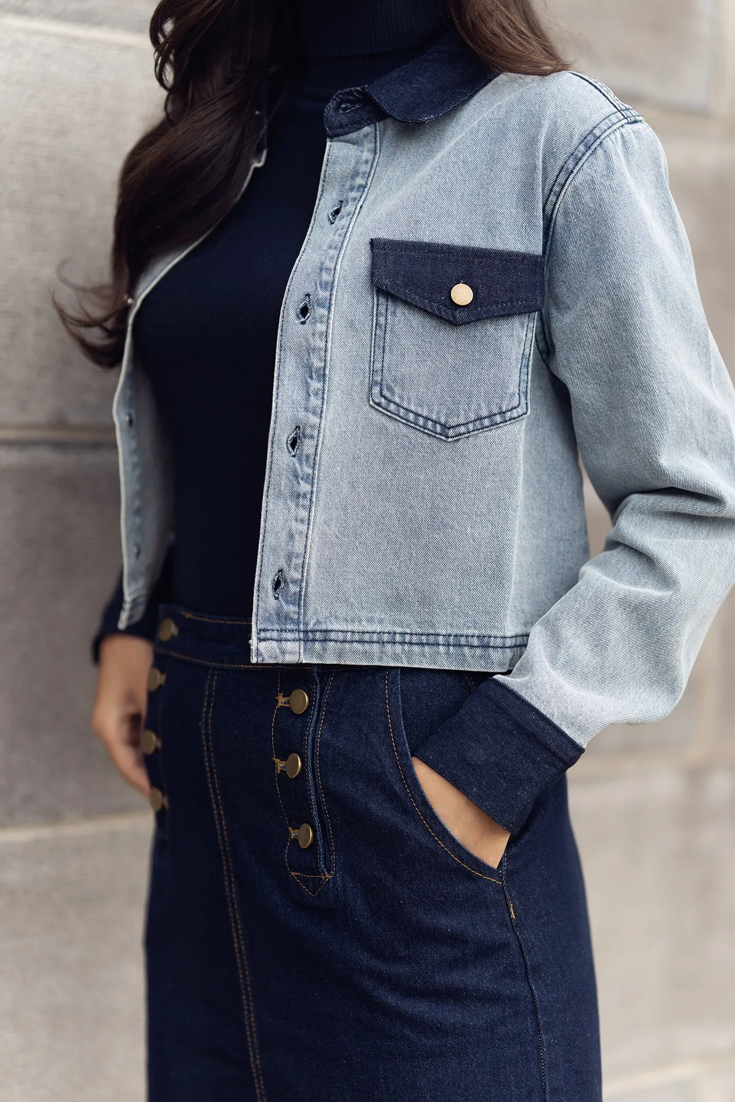 HD contrast shacket