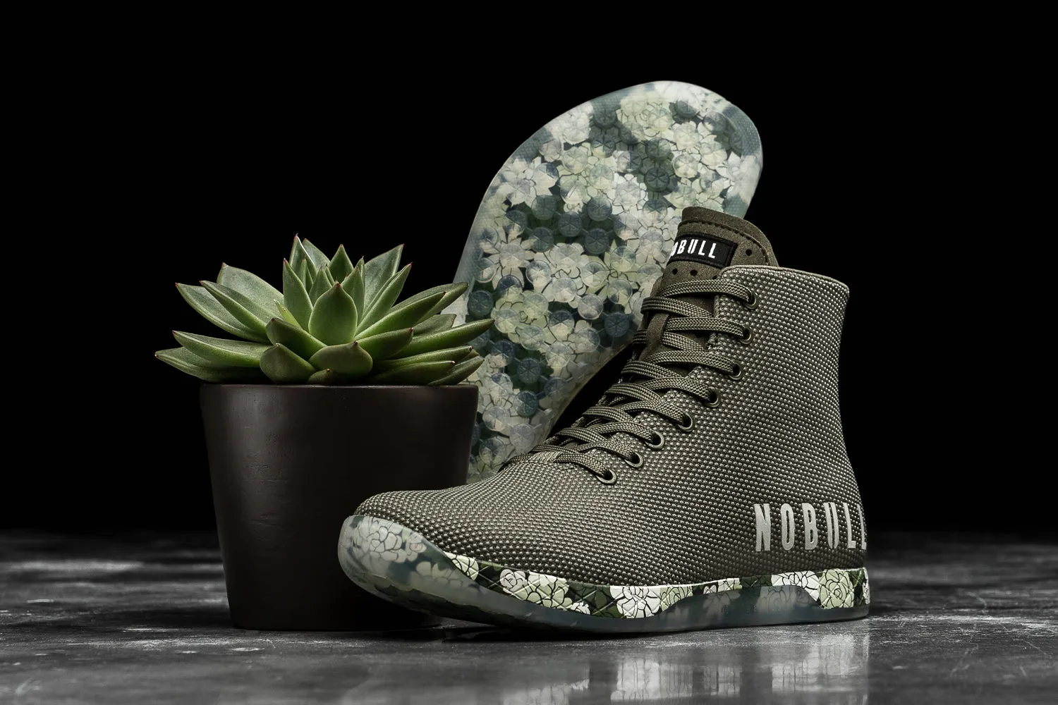 HIGH-TOP ARMY SUCCULENT TRAINER (WOMEN'S)
