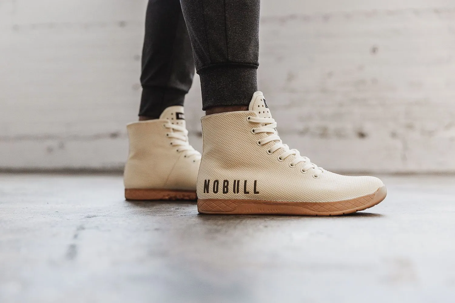 HIGH-TOP IVORY TRAINER (MEN'S)