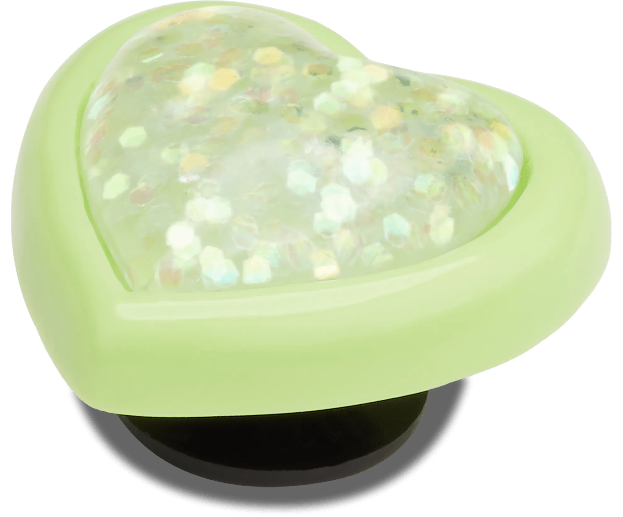 Light Green Heart Gem