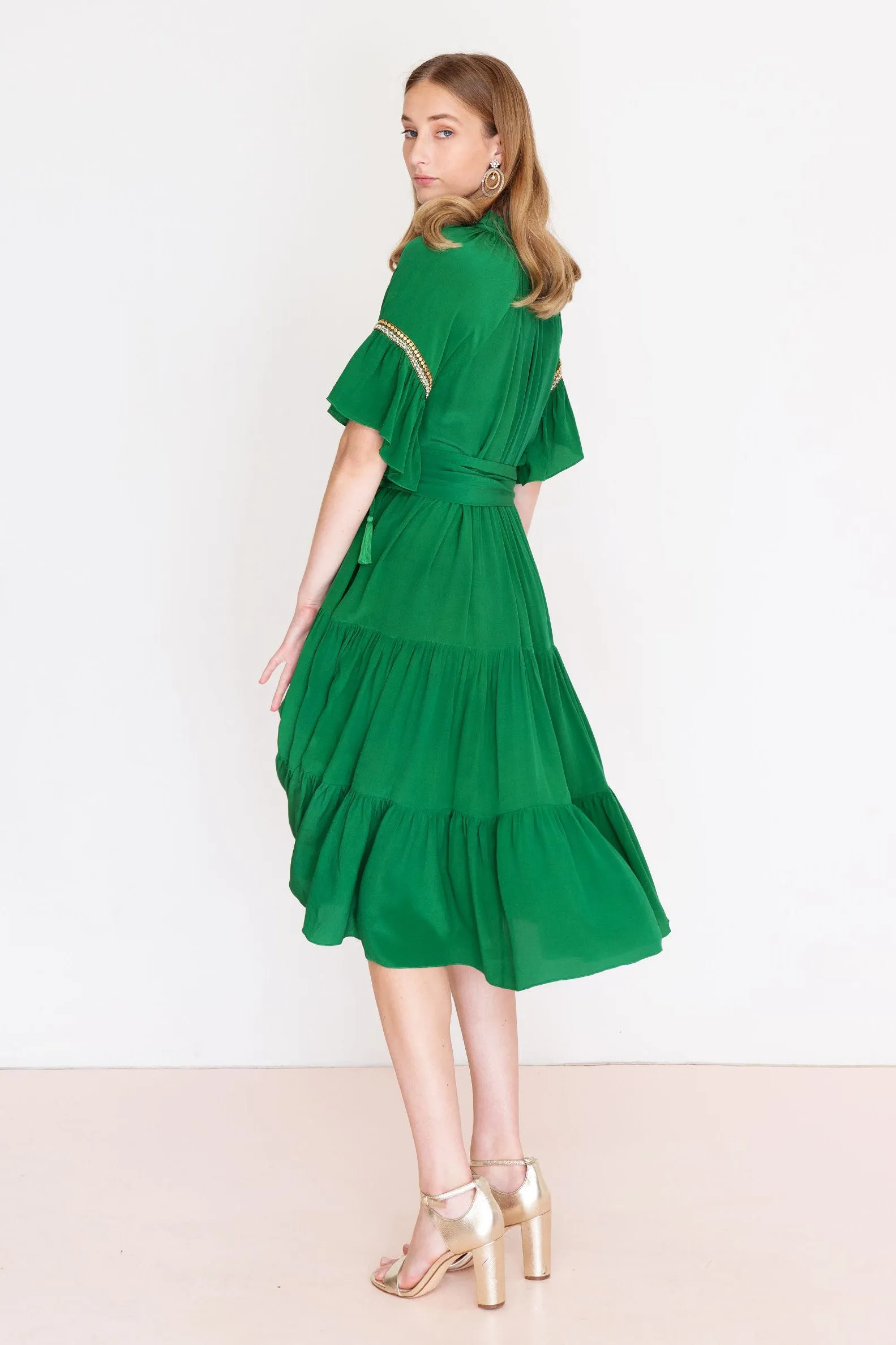 Melodie Beaded Midi Dress