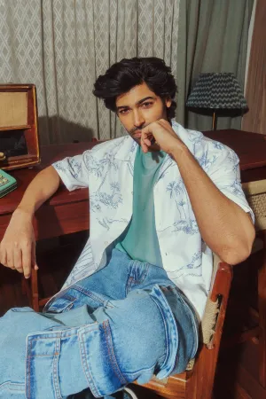 Men's Tropical Print Shirt