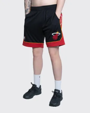mitchell and ness heat 12-13 swingman shorts