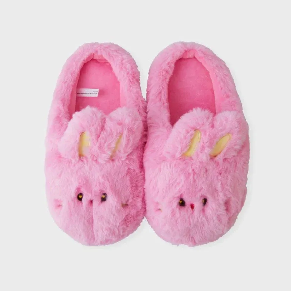 NEWJEANS X LINE FRIENDS© OFFICIAL MERCHANDISE BUNINI PLUSH HOUSE SLIPPERS