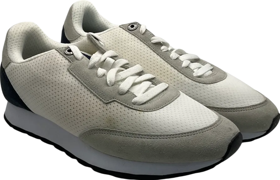 paul & shark Cream Sport Mesh Trainers UK 9 EU 43 