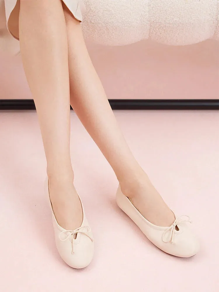 Rhea Bow Ballerinas