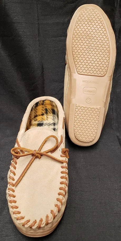 Roger -- Men's Suede Moccasin Slipper