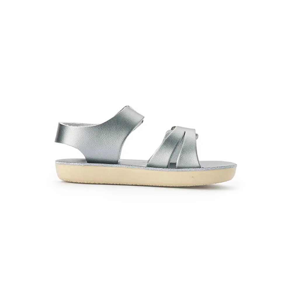 Salt Water Sandals Sun San Sea Wee Pewter