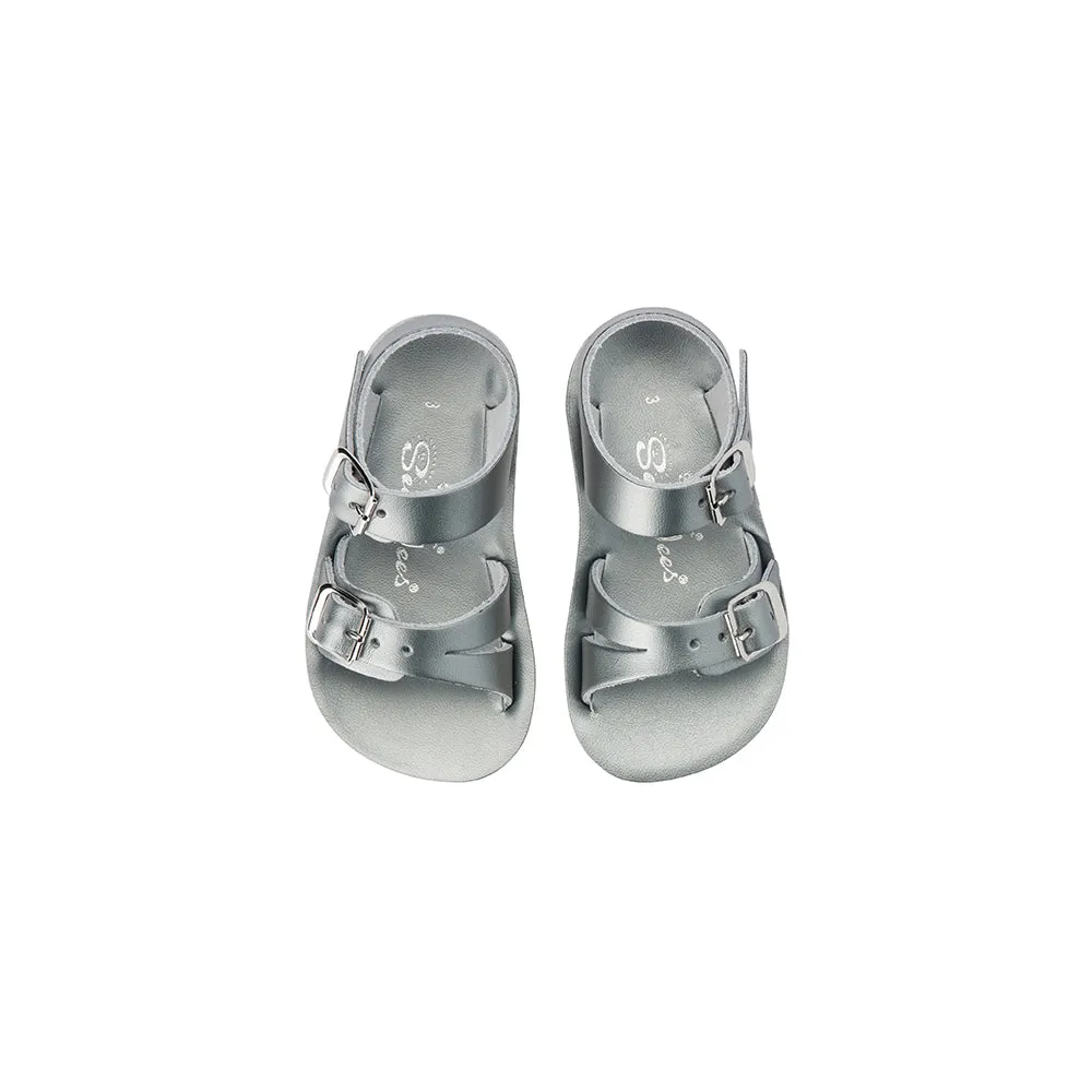 Salt Water Sandals Sun San Sea Wee Pewter