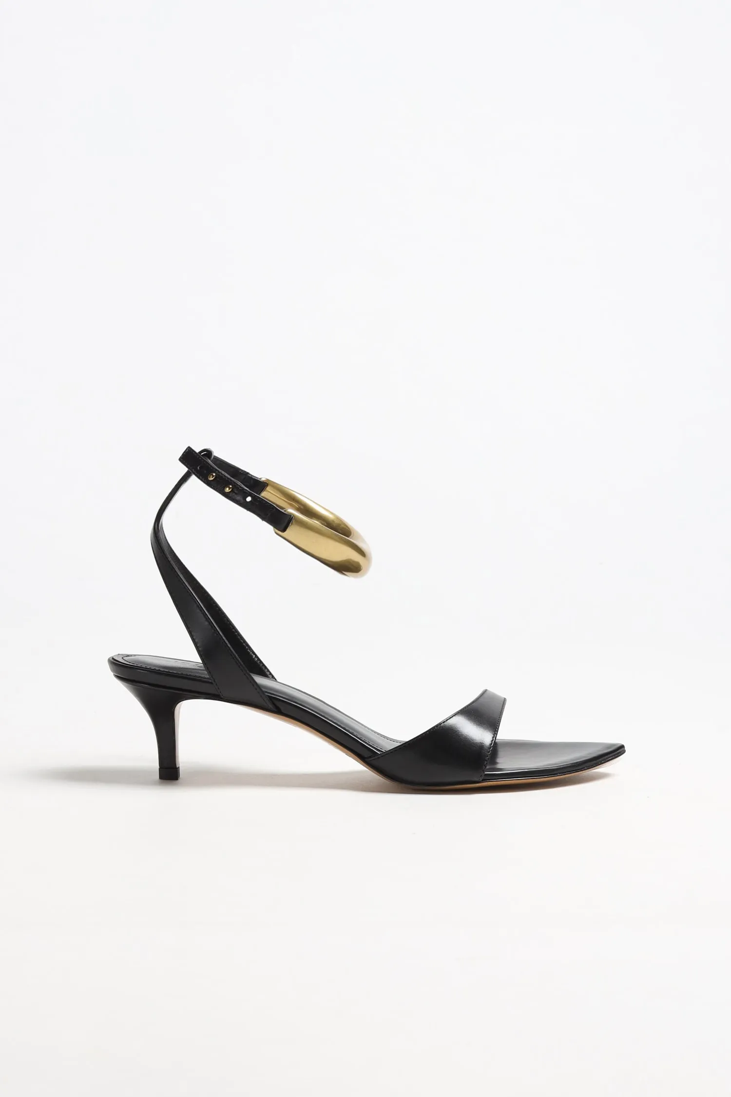 Sandale Alziry in Schwarz/Gold